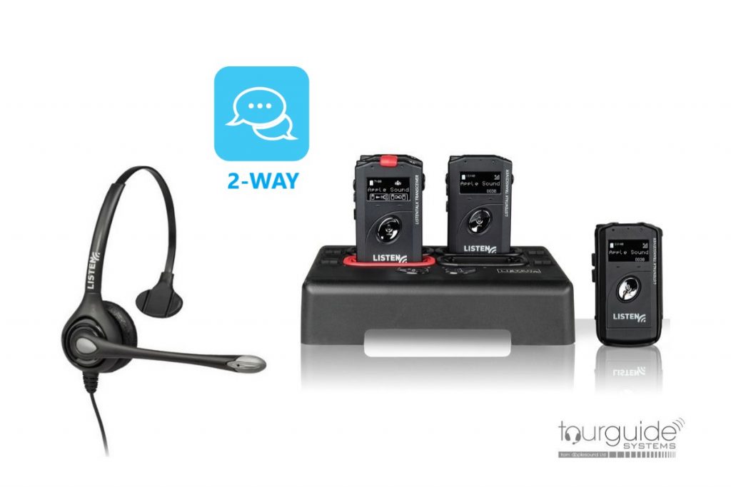 Two-way headset communication system