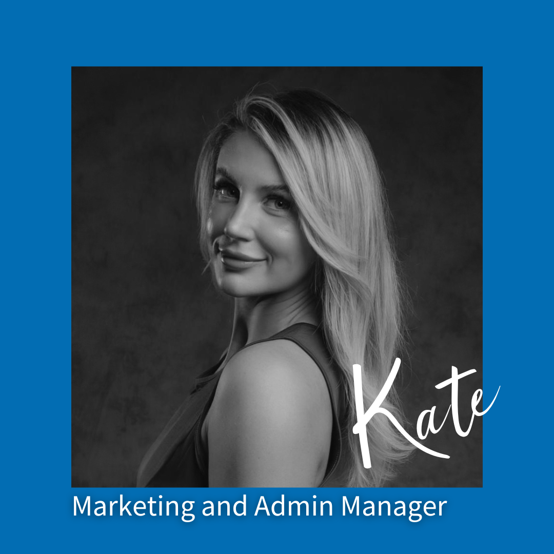 Marketing and Admin Manager, Kate